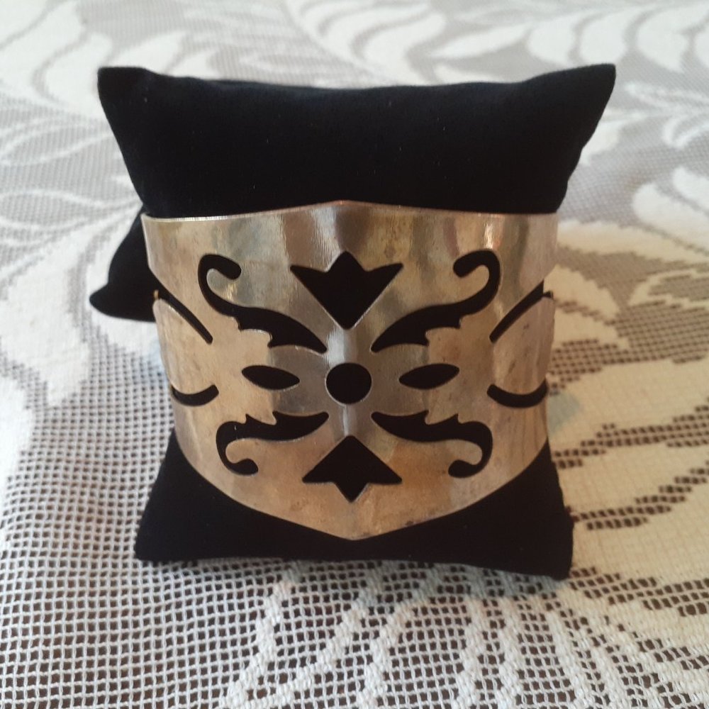 Brass Wrist Cuff Bracelet